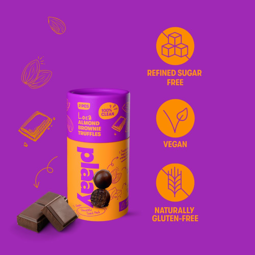 Plaay-Almond Brownie Chocolate Truffle 30g-5-generationh