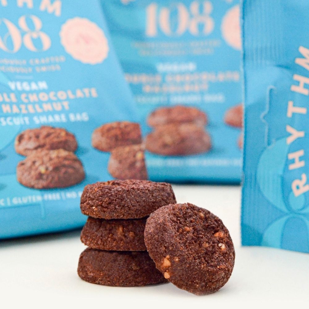 Double Chocolate Hazelnut Biscuit Share Bag 135g