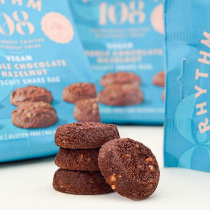 Double Chocolate Hazelnut Biscuit Share Bag 135g