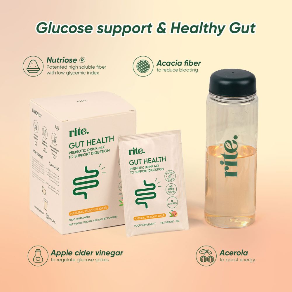 Gut Health Peach - Box of 15 sachets