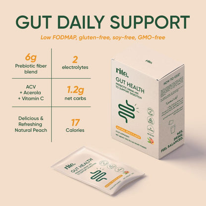 Gut Health Peach - Box of 15 sachets