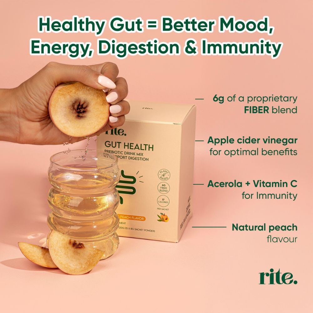 Gut Health Peach - Box of 15 sachets