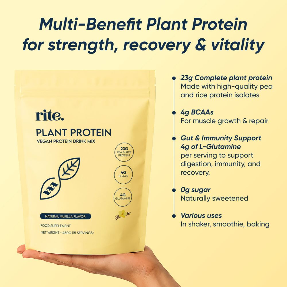 Vanilla Plant Protein Powder 450g