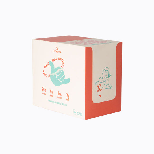 Shake My Day Protein Box of 12 Vanilla Ice Cream sachets 480g