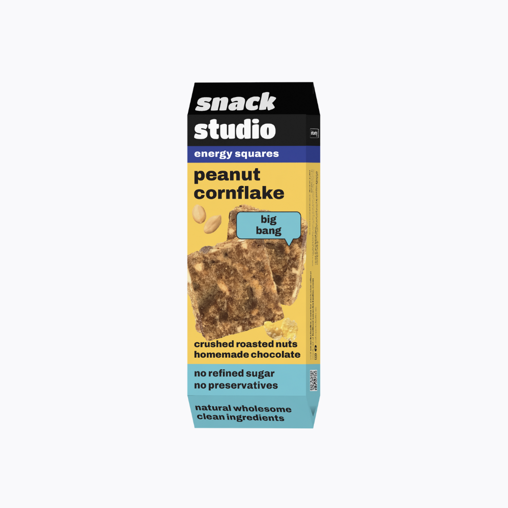 Peanut Cornflakes Energy Squares 40g