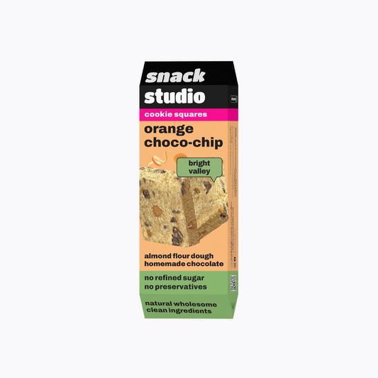 Orange Choco-Chip Cookie Squares 26g