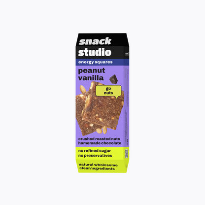 Peanut Vanilla Energy Squares 40g