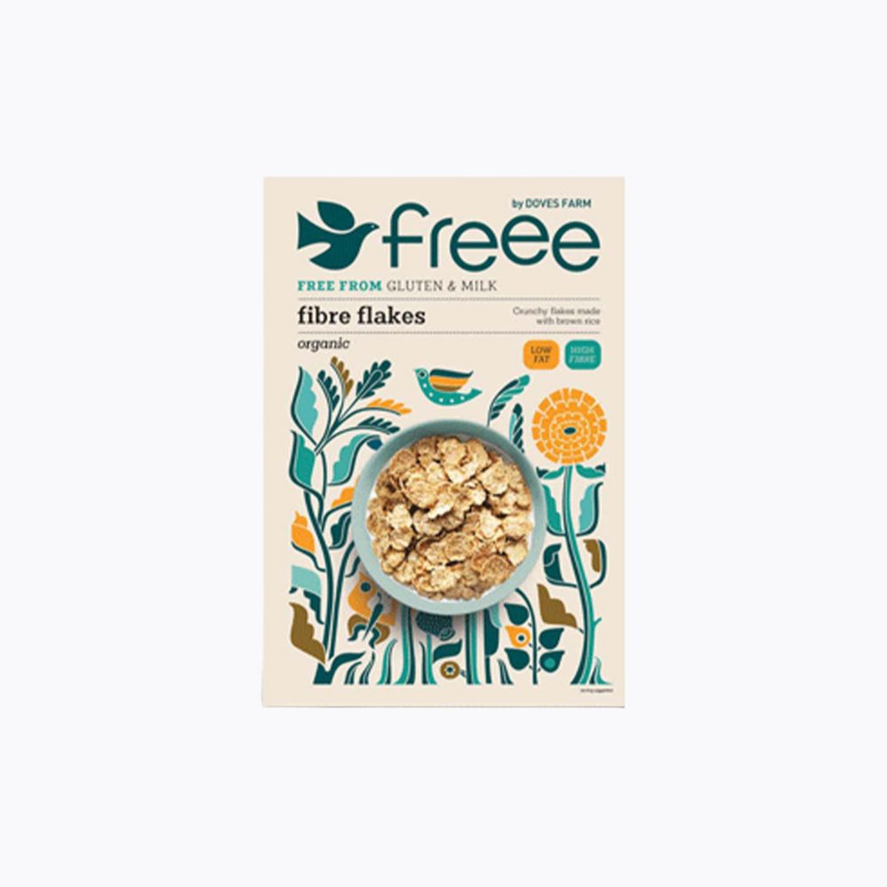 Gluten Free Organic Fibre Flakes 375g