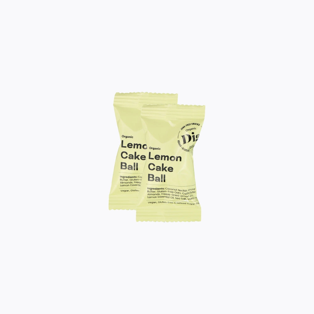 Organic Lemon Cake Ball 25g (Pack of 2)