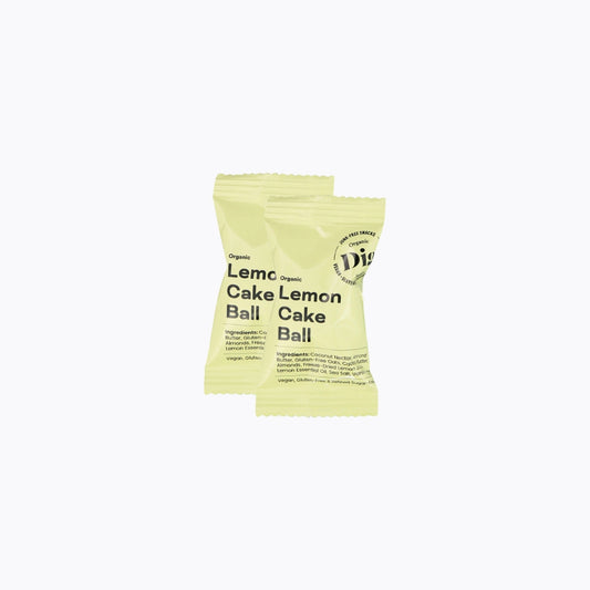Organic Lemon Cake Ball 25g (Pack of 2)