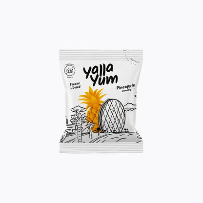 Freeze-Dried Pineapple 7x15g Outer Pack