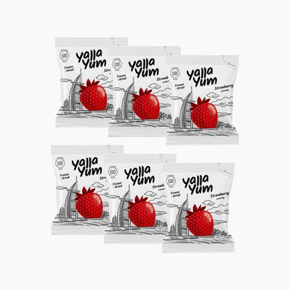 Freeze-Dried Strawberry Pillow 6x8g Outer Pack