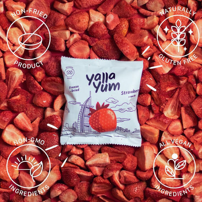 Freeze-Dried Strawberry Pillow 6x8g Outer Pack