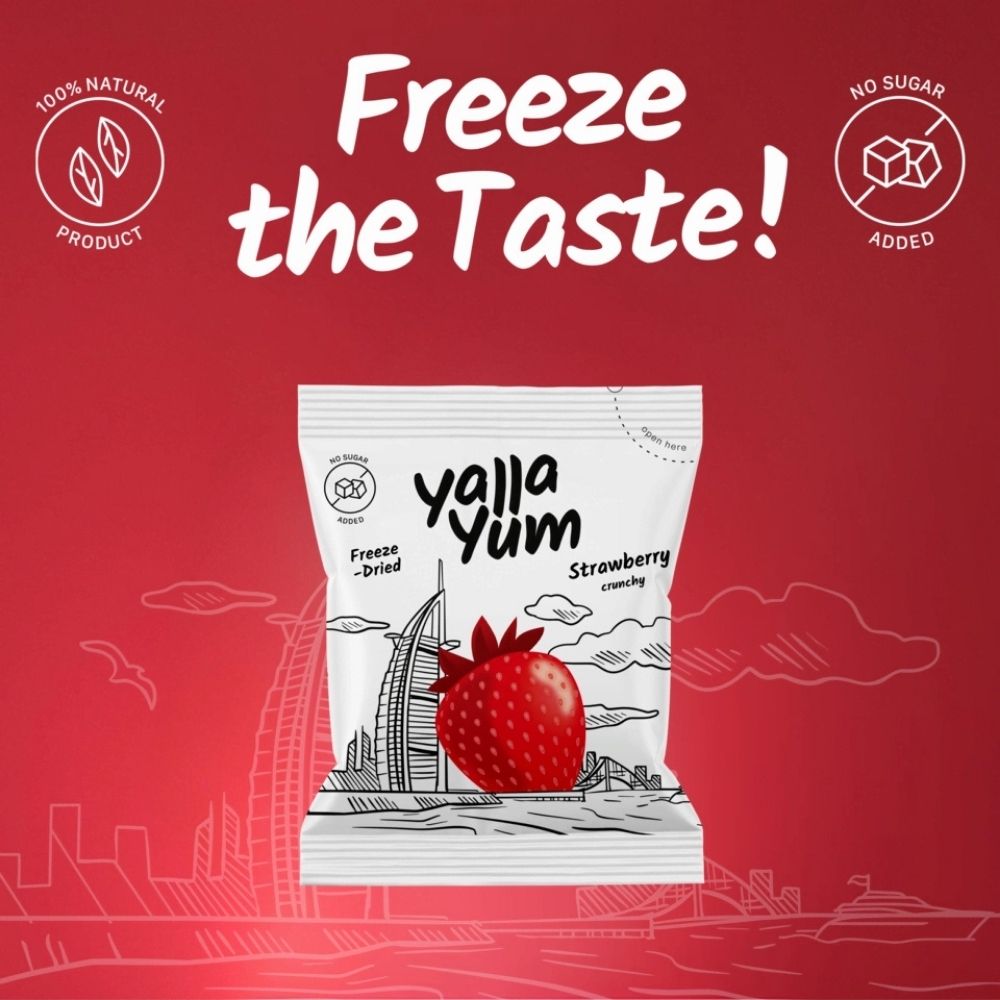 Freeze-Dried Strawberry Pillow 8g