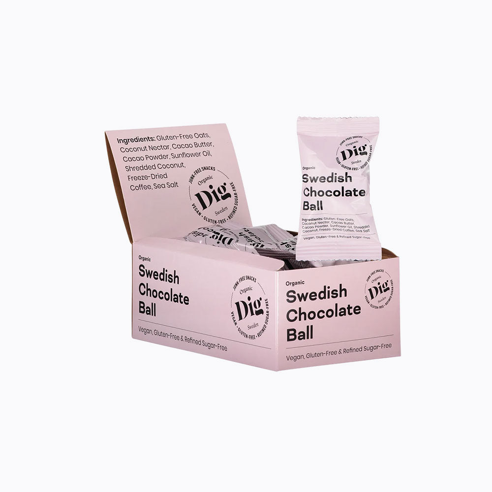 Organic Swedish Chocolate Ball 16x25g