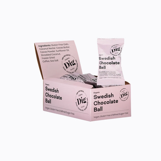 Organic Swedish Chocolate Ball 16x25g