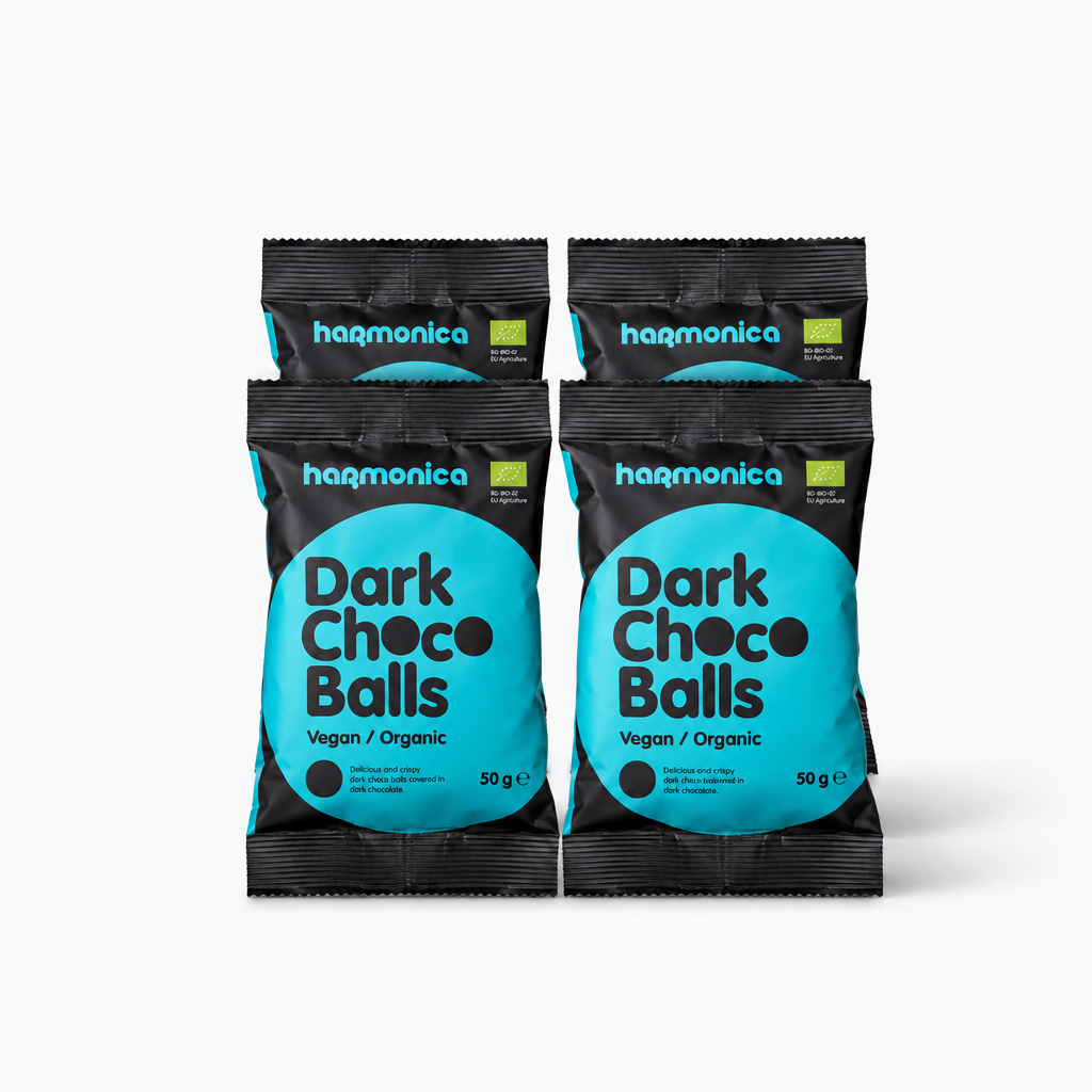 Dark Choco Balls Vegan 50g x 4