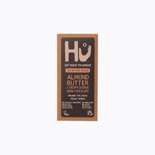 Almond Butter + Puffed Quinoa Dark Chocolate 60g