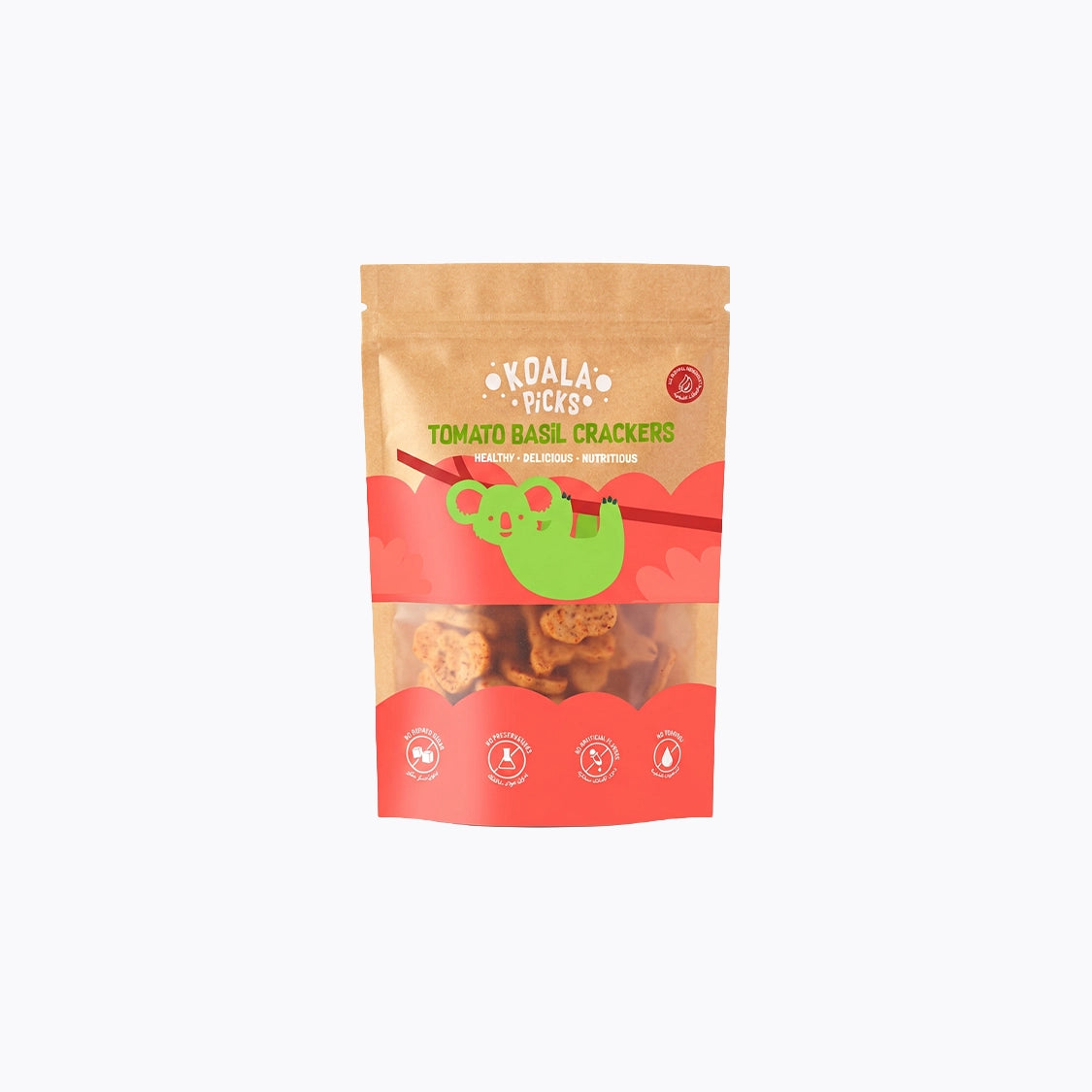 Tomato Basil Crackers 120g